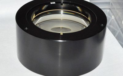 Large Output Beam Expander Optics for Interferometric Testing